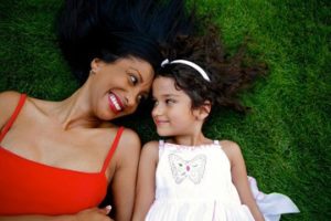 mother and daughter