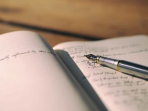 Living Creatively journal with pen