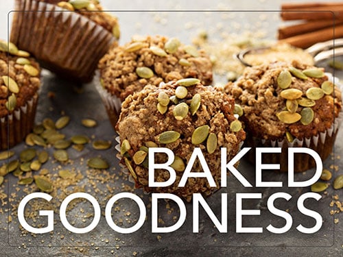 Baked goods do have a place in a veggie based diet!