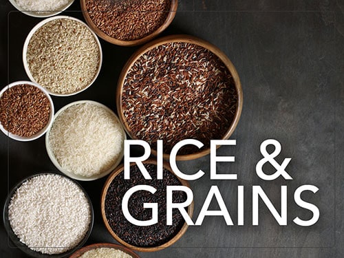 Rice and grains provide important nutrients to help immune system deficiency.