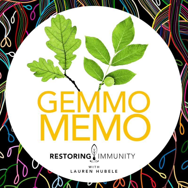 learn more about specific gemmotherapy extracts