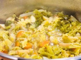 Lemony White Bean Soup