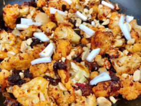 Tomato Glazed Cauliflower